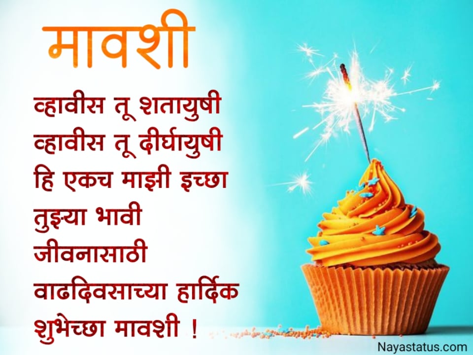 Mavshi birthday status in marathi